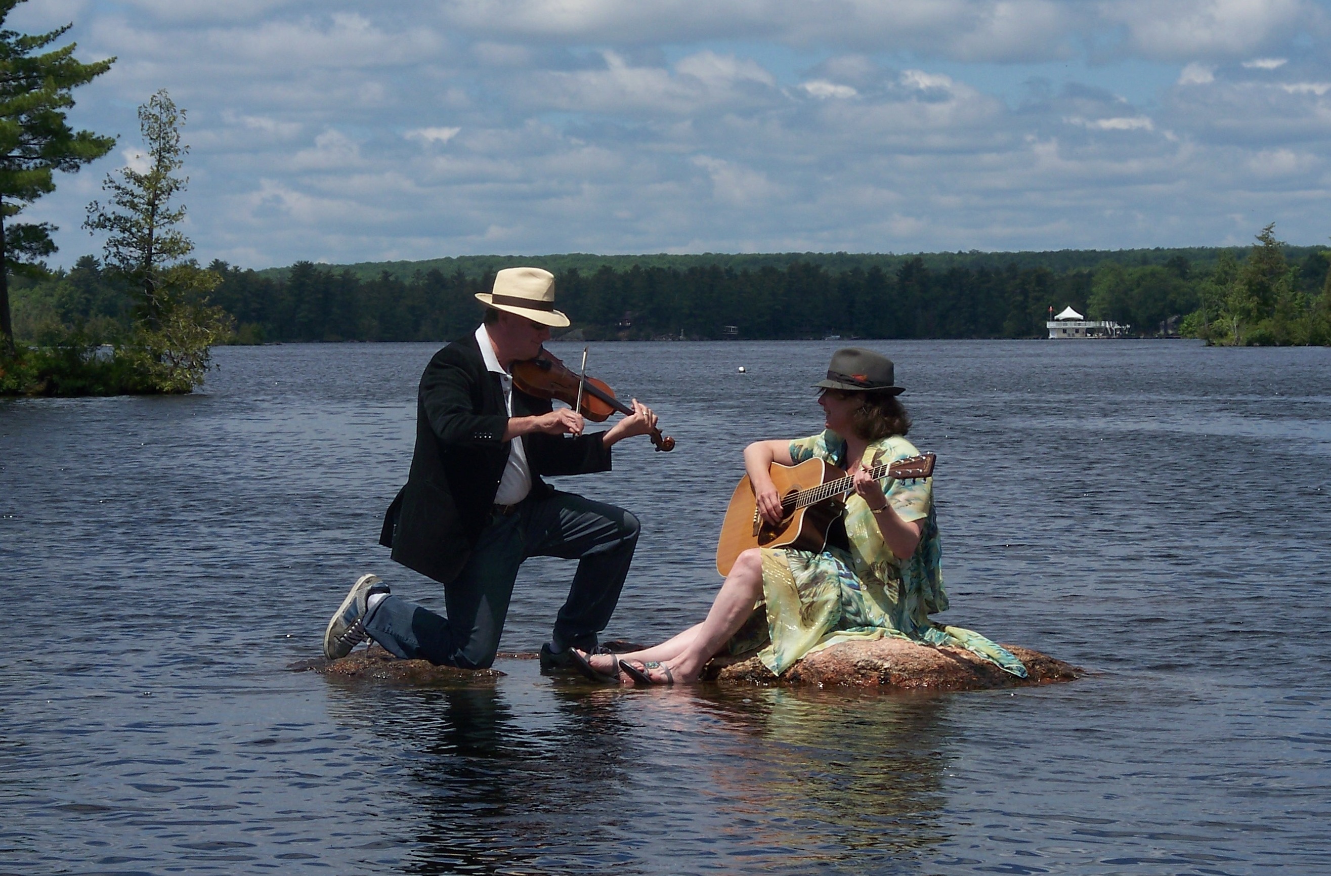 Phil & Debbie on the Lake