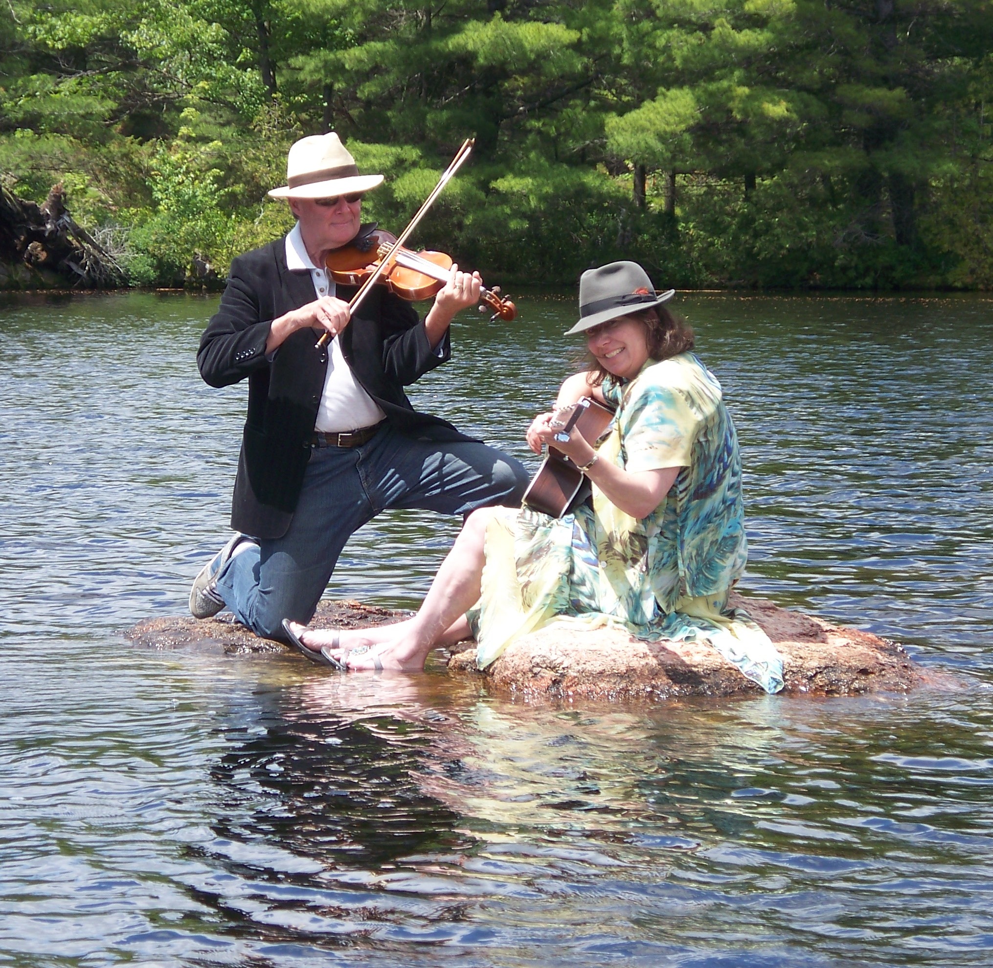 Phil & Debbie on the Lake